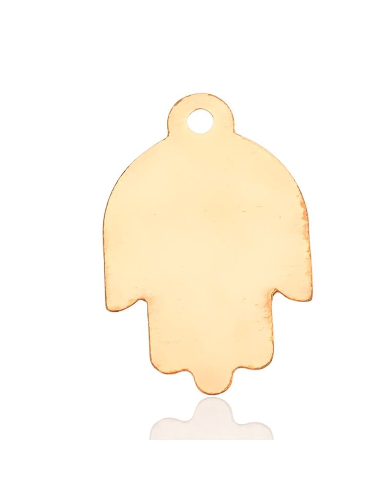 Rose Gold Filled Flat Hamsa