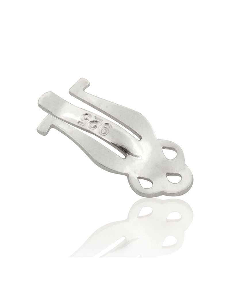 925 Sterling Silver Ear Clips Top Joint