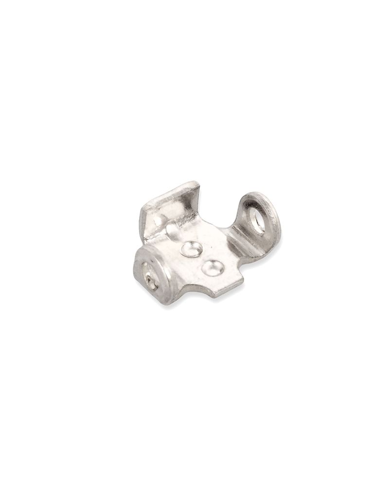 925 Sterling Silver Large Ear Clips Base Joint
