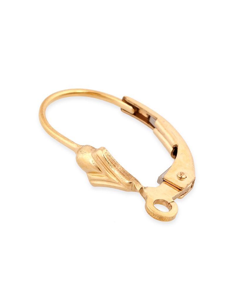 Yellow Gold Filled Lever Back Earring