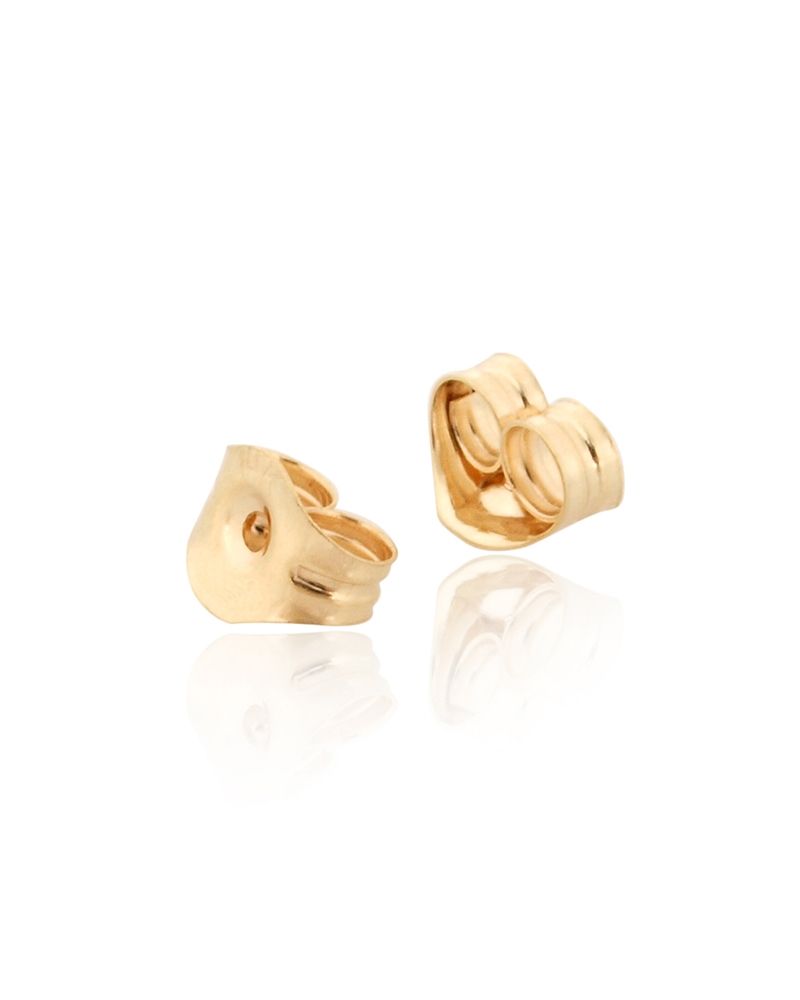 14K Yellow Gold Light Weight Friction Nut (064Cf91000075)