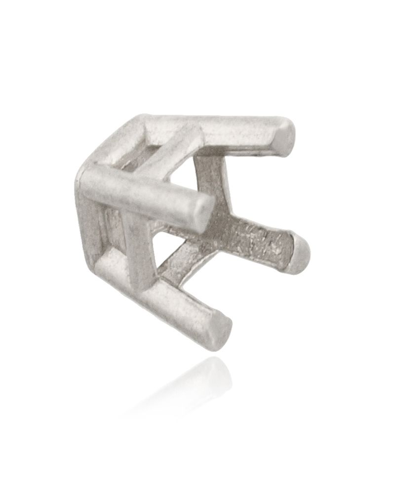 14K White Gold Princess 4-Prong Basket Cast 7Pt (2mm) (30690-0300-000)