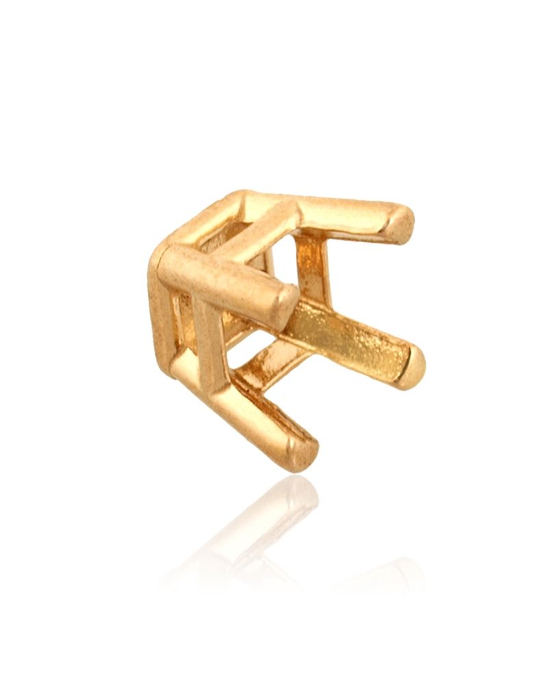 14K Yellow Gold Princess 4-Prong Basket Cast 11Pt (2.25mm) (30659-0200-000)