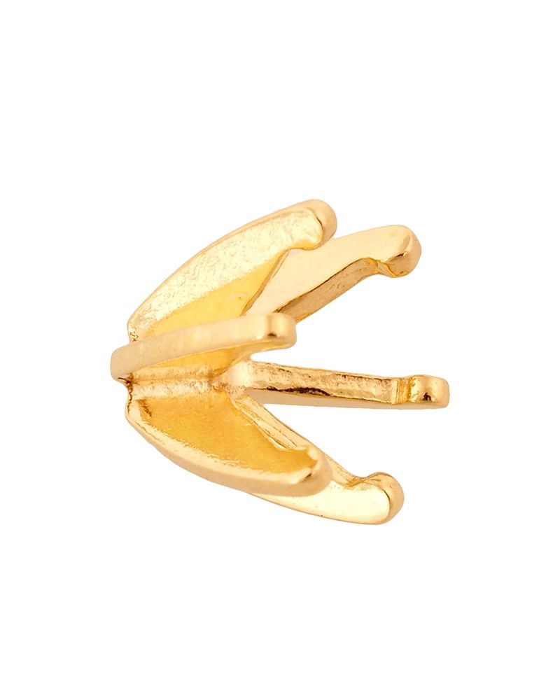 18K Yellow Gold 6 Prongs Cast Martini Setting 75Pt