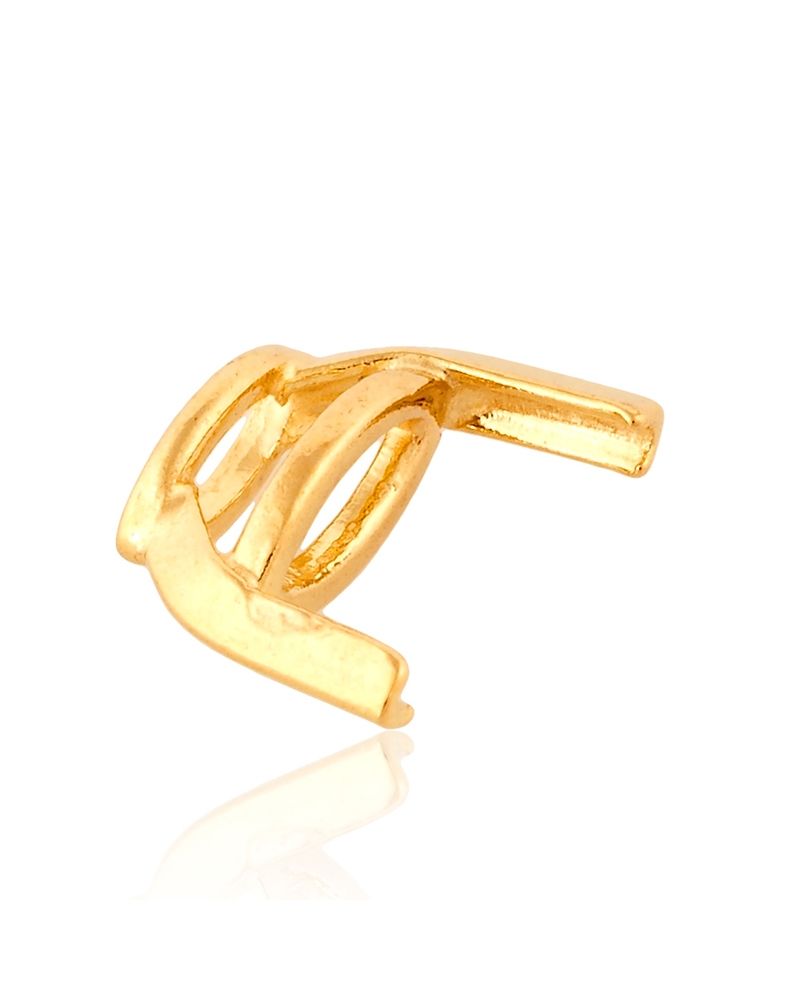 18K Yellow Gold 2 Prongs Marquize Basket Setting 2.9X5.5mm