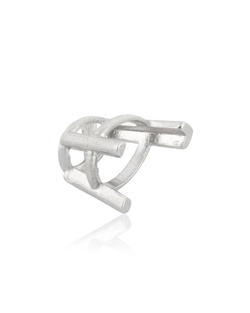 14K White Gold 3-Prong Pear Shape Basket Cast 50Pt (7X5mm) (32057-0300-000)
