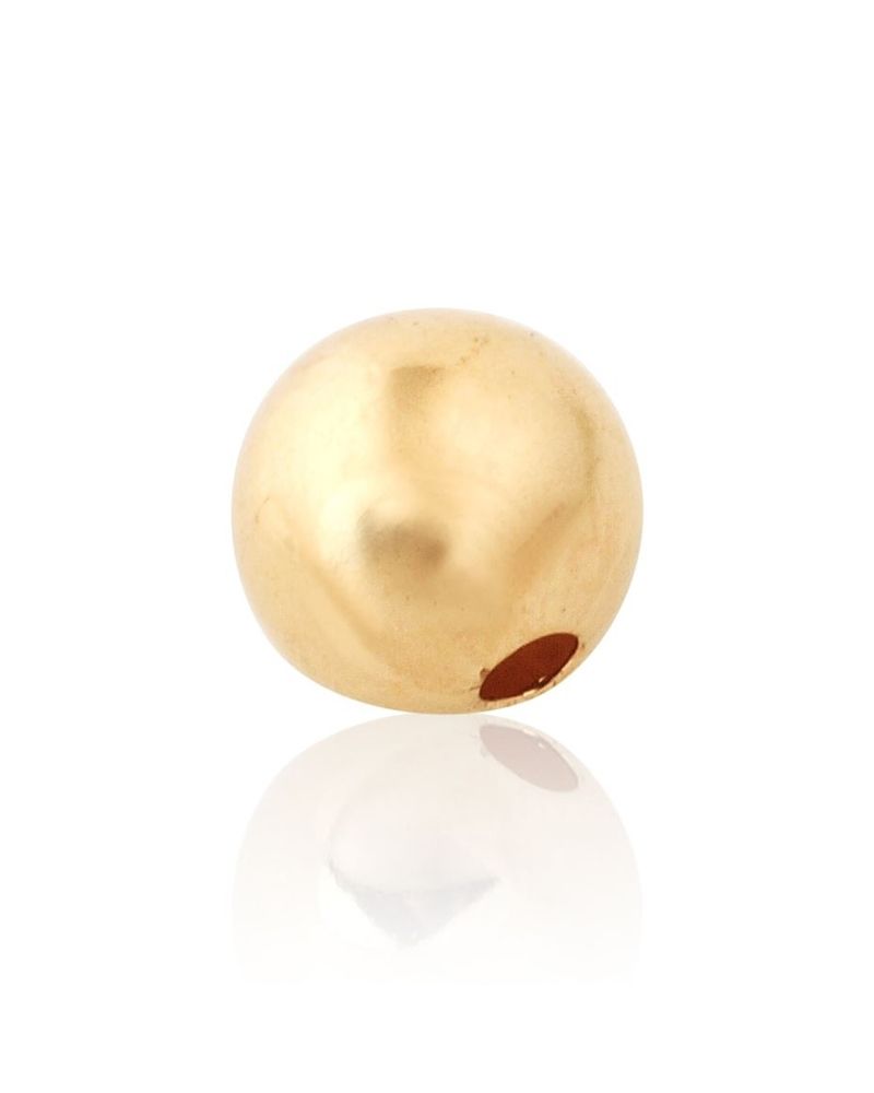 Yellow Gold Filled 9mm Seamless Round Bead 