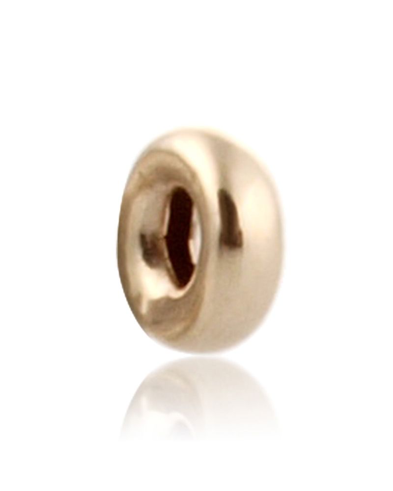 14K Yellow Gold Roundel Bead 2.5mm (064Blp10000000)
