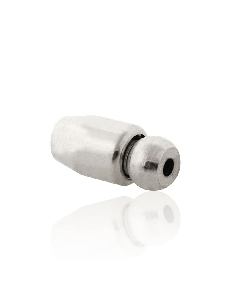 Nickel Lapel Pin Clutch