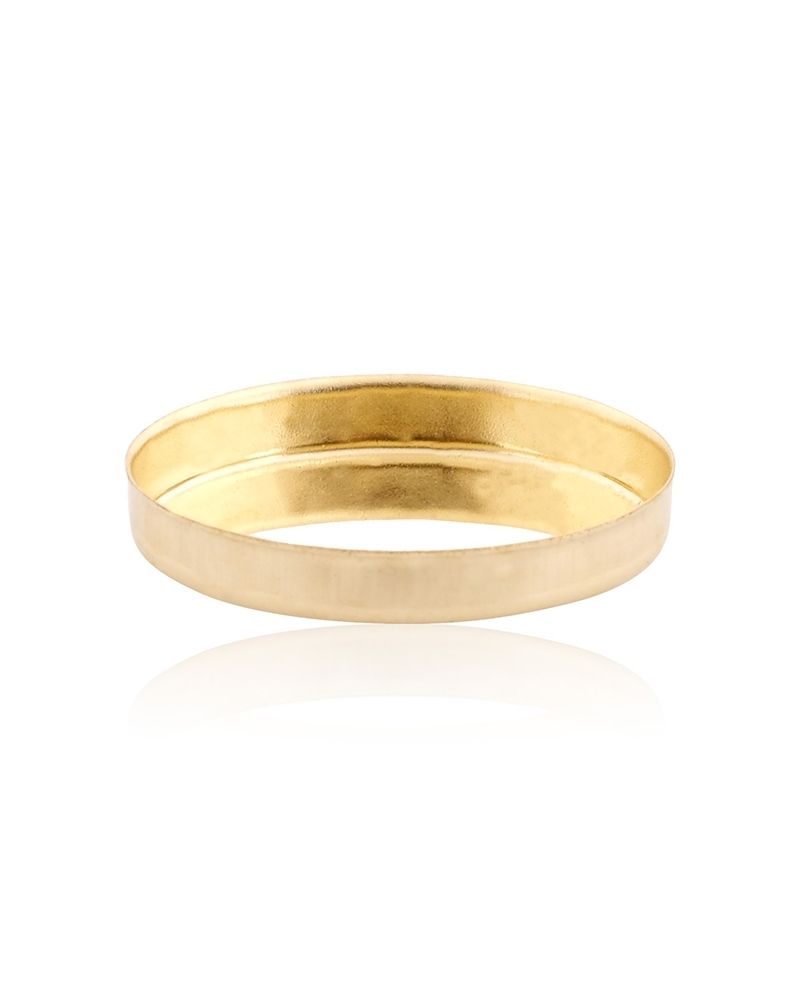 Yellow Gold Filled Bezel Cup 12/16mm