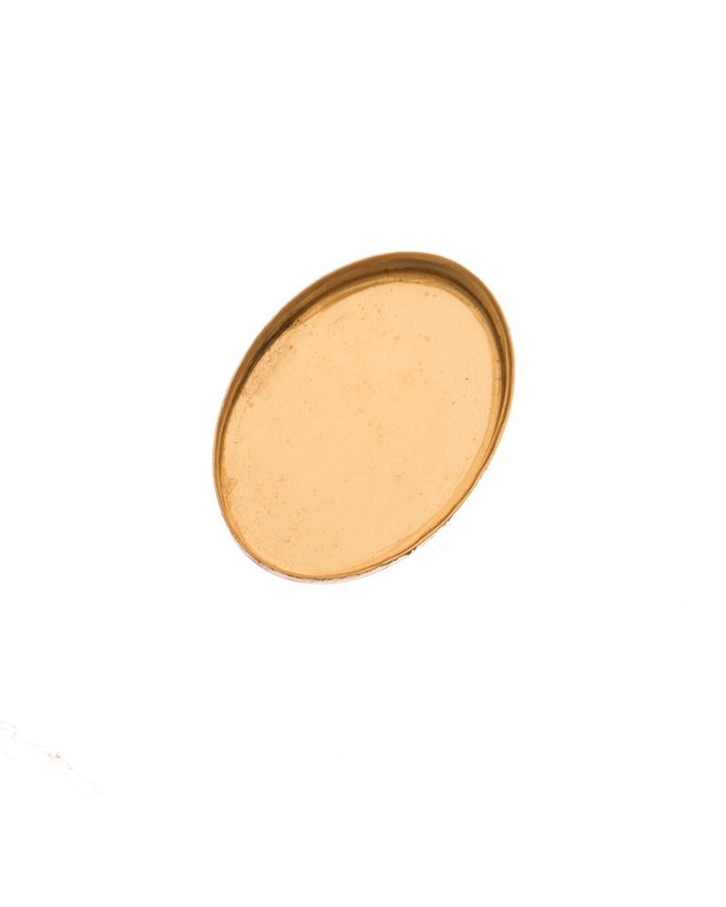 Yellow Gold Filled Bezel Cup 13/18mm