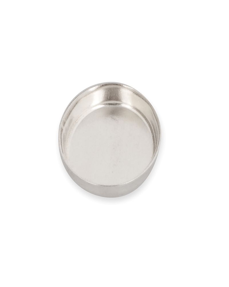 925 Sterling Silver Bezel Cup 8/6mm
