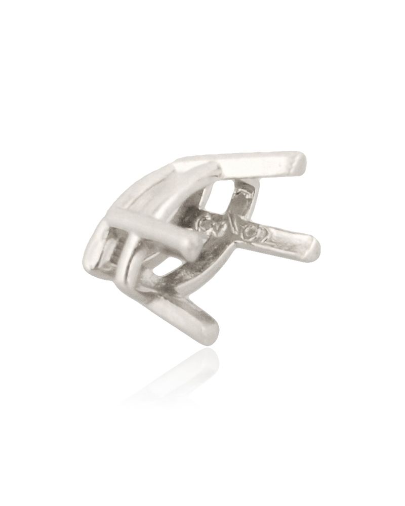 14K White Gold 4 Prong Marquize Basket Cast 20Pt (6X3mm) (31281-0300-000)