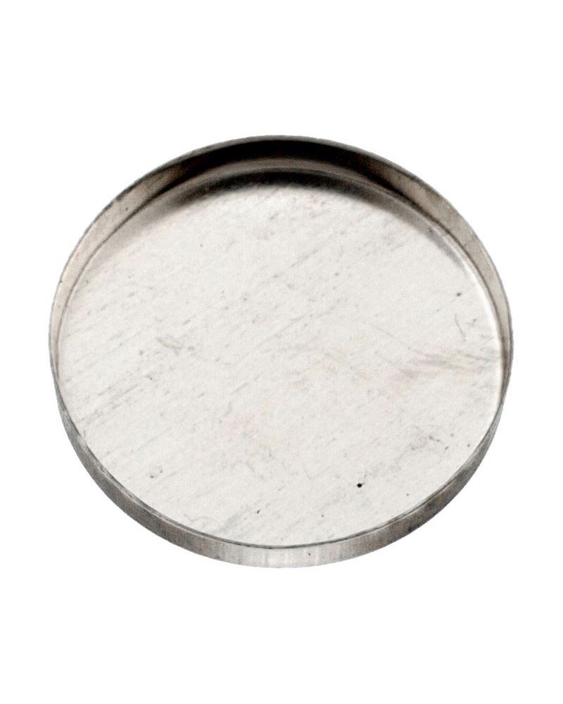 925 Sterling Silver Bezel Cup 22mm