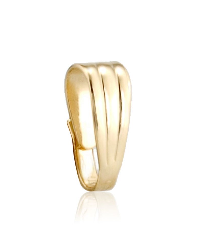 Yellow Gold Filled Small Locket Bail