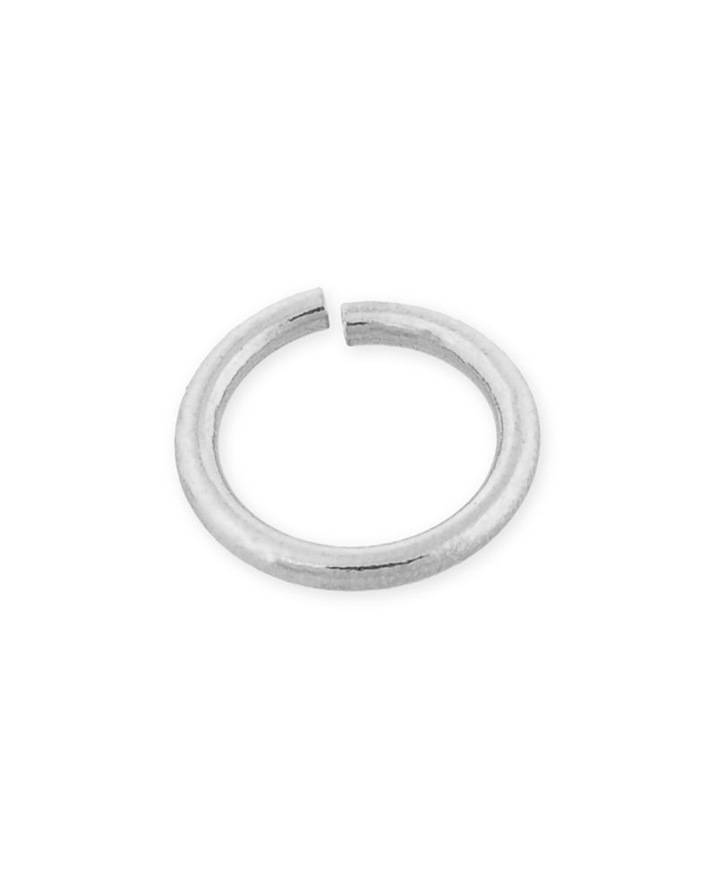 925 Sterling Silver Open Jump Ring 0.9X4.5mm