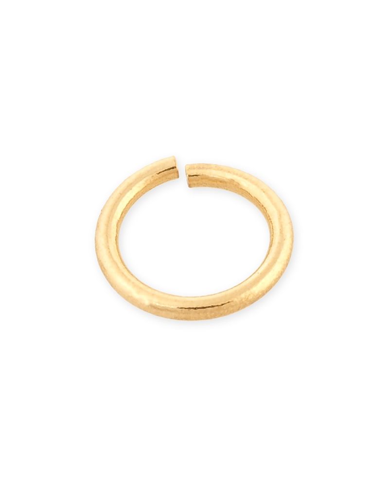 Yellow Gold Filled Open Jump Ring 0.8X3.5mm