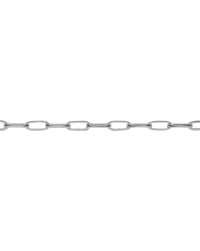925 Sterling Silver Rolo Oval 6.2 X 2.3mm