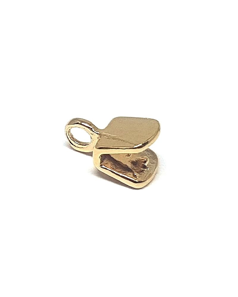 14K 5% Yellow Gold End Cap 5mm  