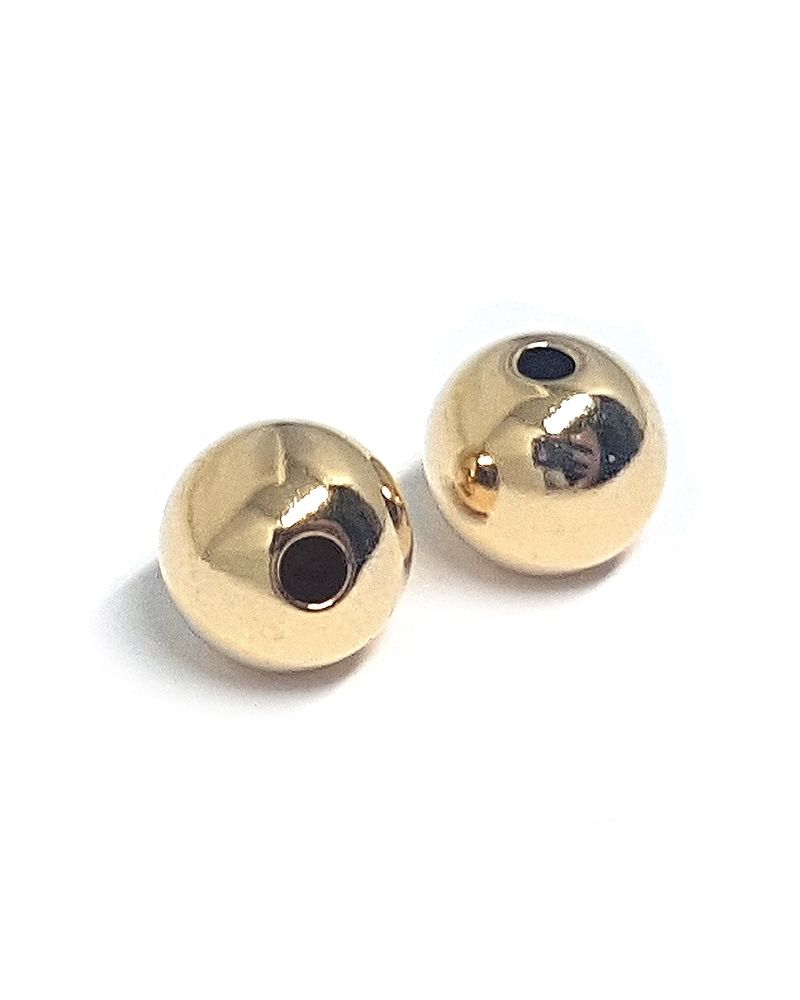 Yellow Gold Filled 8mm Seamless Round Bead 