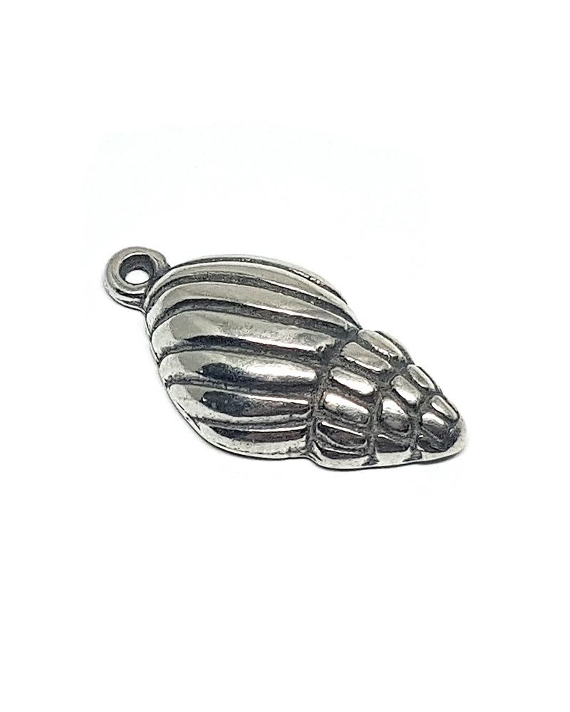 925 Sterling Silver Conch Pendant