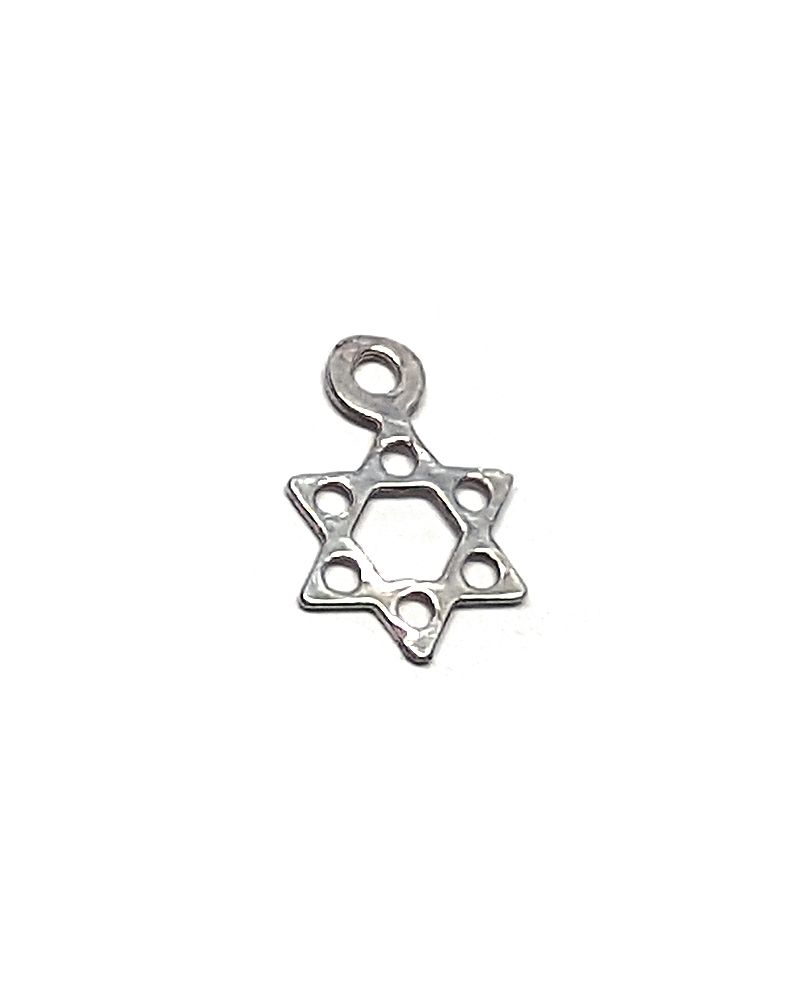 925 Sterling Silver Pendant Small David Star