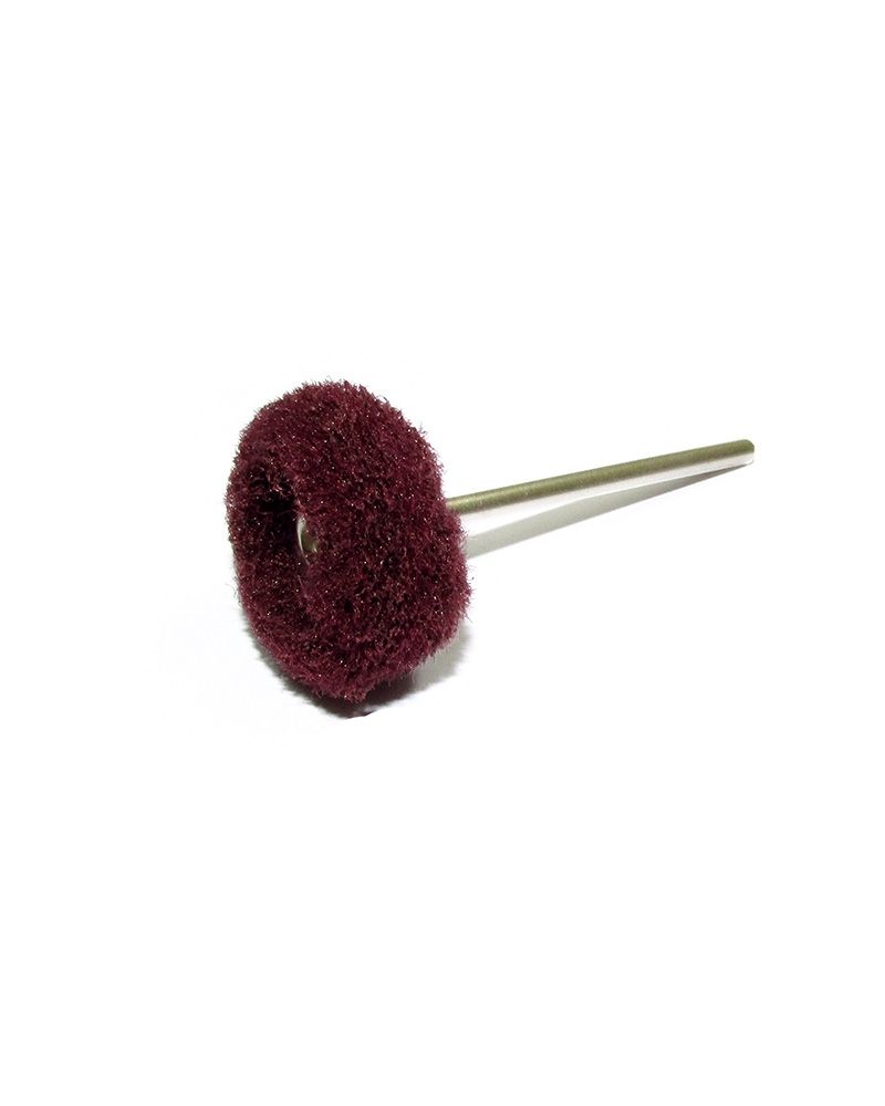 Scotch Brush On Screw Arbor