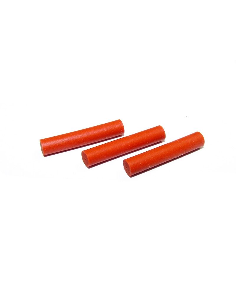 Thin Silicon Tube Red