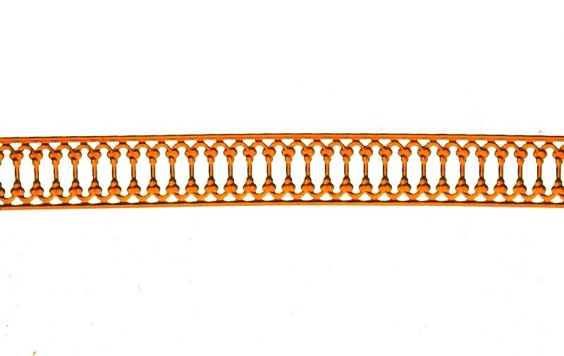 Gold Filled Gallery Ribbon 3319