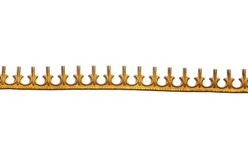 Brass Gallery Ribbon 3318
