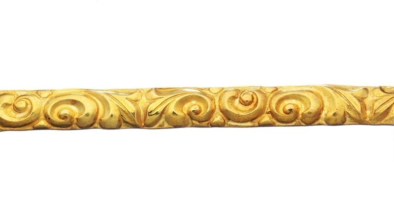 Brass Gallery Ribbon 3339