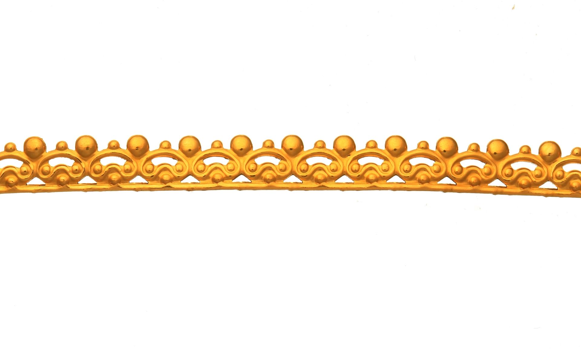 Brass Gallery Ribbon 1291 1/2H