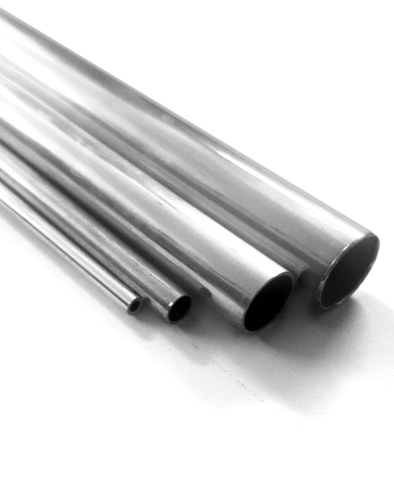 925 Sterling Silver Round Tube 2.5mm/0.3mm