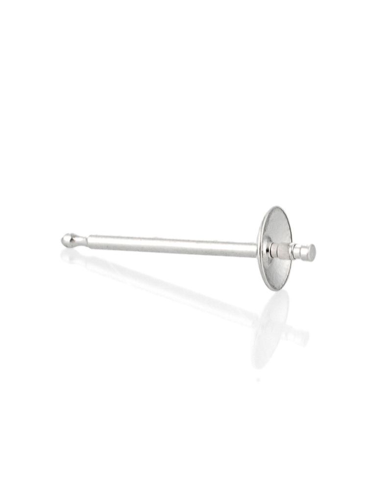 14KW Gold  Pearl Stud 2.25mm