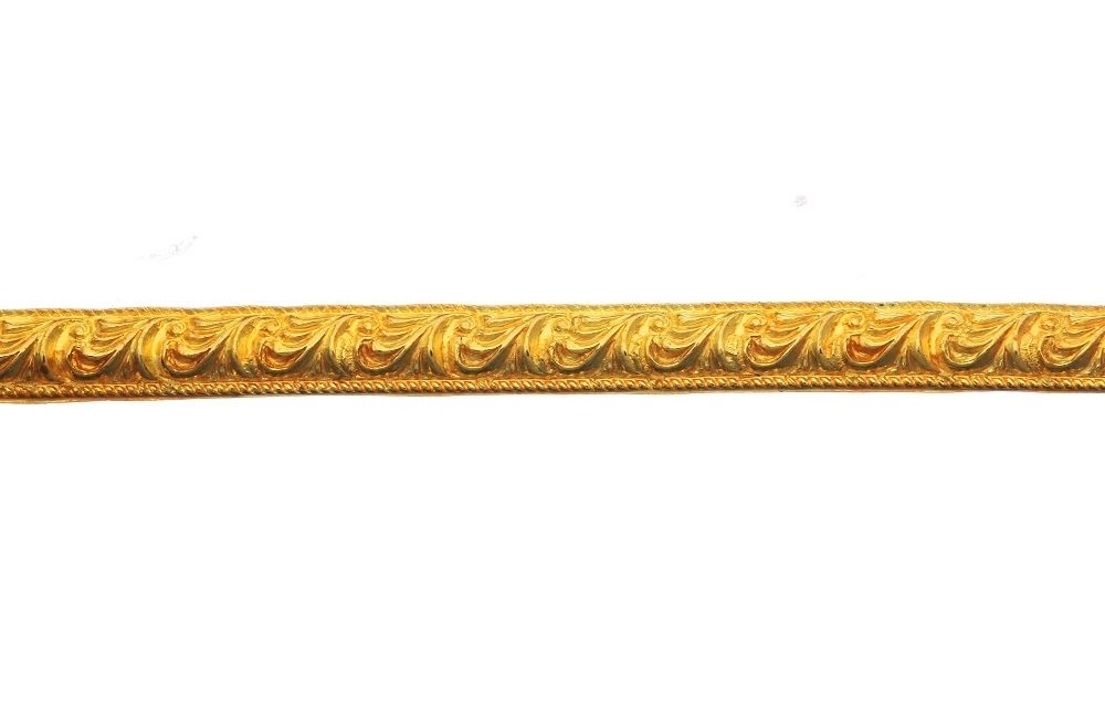 Brass Gallery Ribbon 3357
