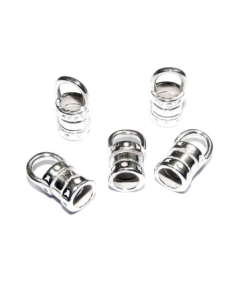 925 Sterling Silver Round End Cap 3.5mm