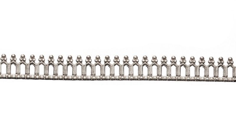935 Silver Decorative Gallery Wire Pattern Strip 533