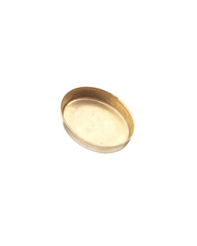 Yellow Gold Filled Bezel Cup 4X6mm