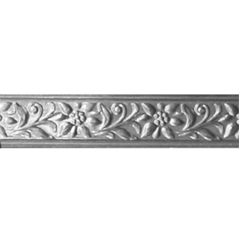 935 Silver Gallery Wire Floral Design Pattern Strip 3223