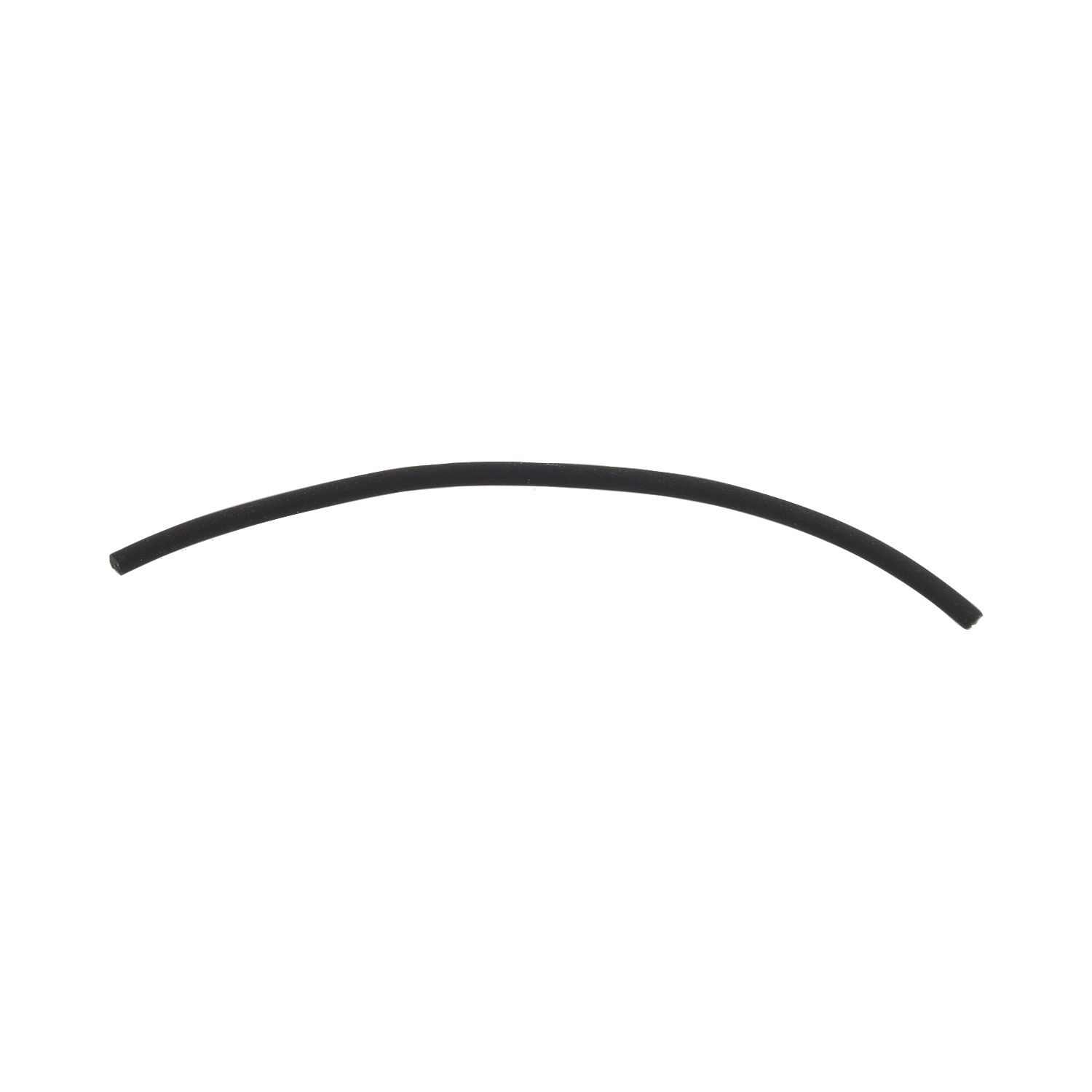 Black Rubber Round Cord 1.2mm