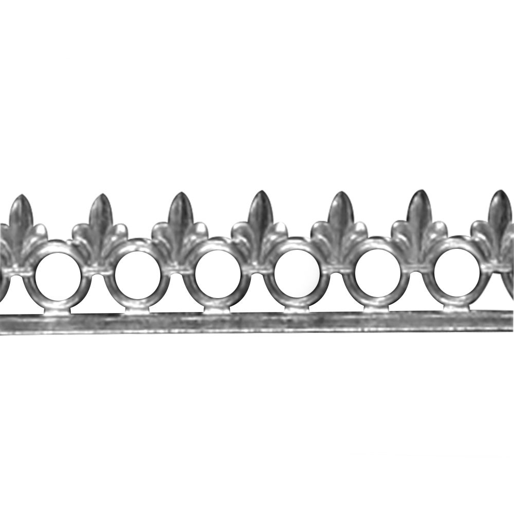 935 Silver Gallery Bezel Wire Decorative Fancy Pattern Strip 3214