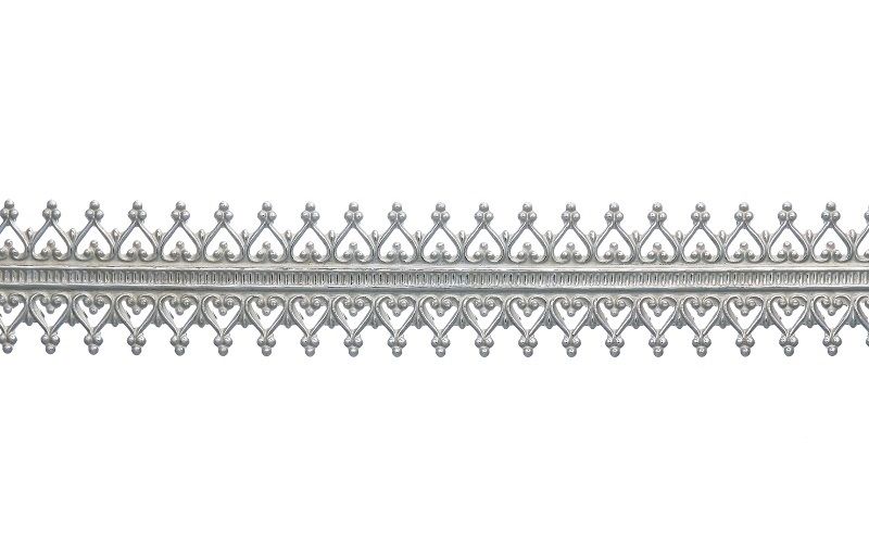 935 Silver Decorative Bezel Wire Strip 599