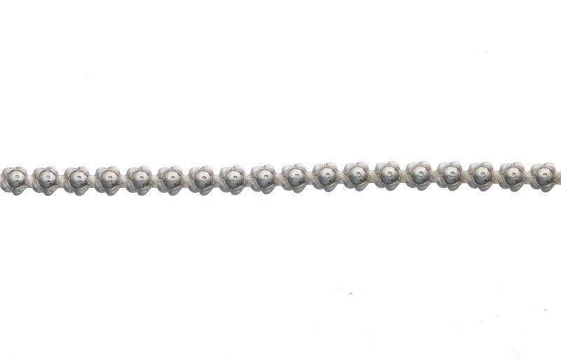 Sterling Silver Decorative Gallery Bezel Wire 1468H