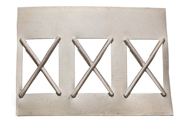 935 Silver Gallery Wire Decorative Pattern Strip 3093