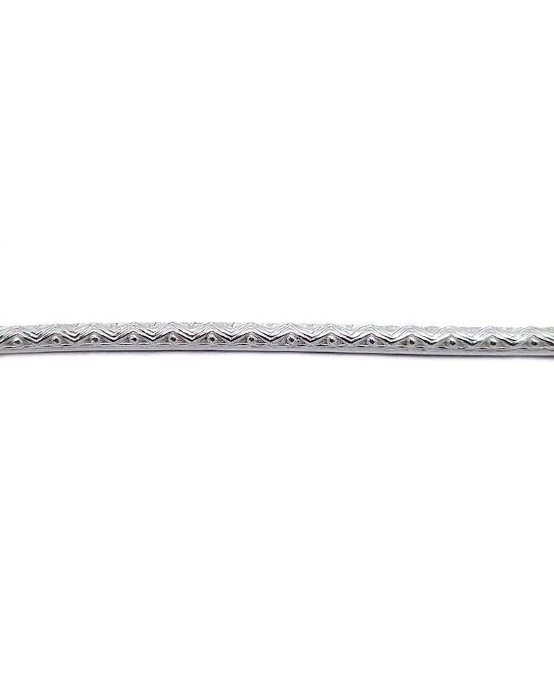 935 Silver Gallery Pattern  Strip 3380