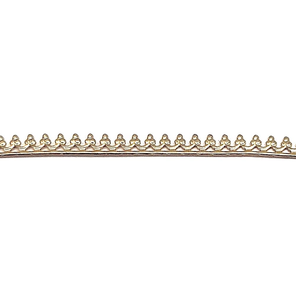 Gold Filled Gallery Strip 144M.R