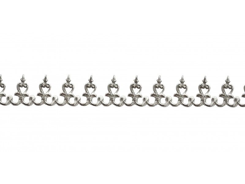 935 Silver Gallery Ribbon 3584