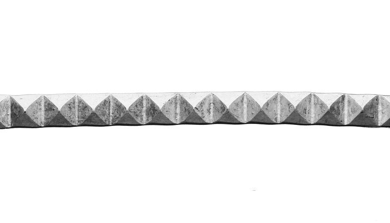 935 Silver Gallery Wire Pattern Strip 612