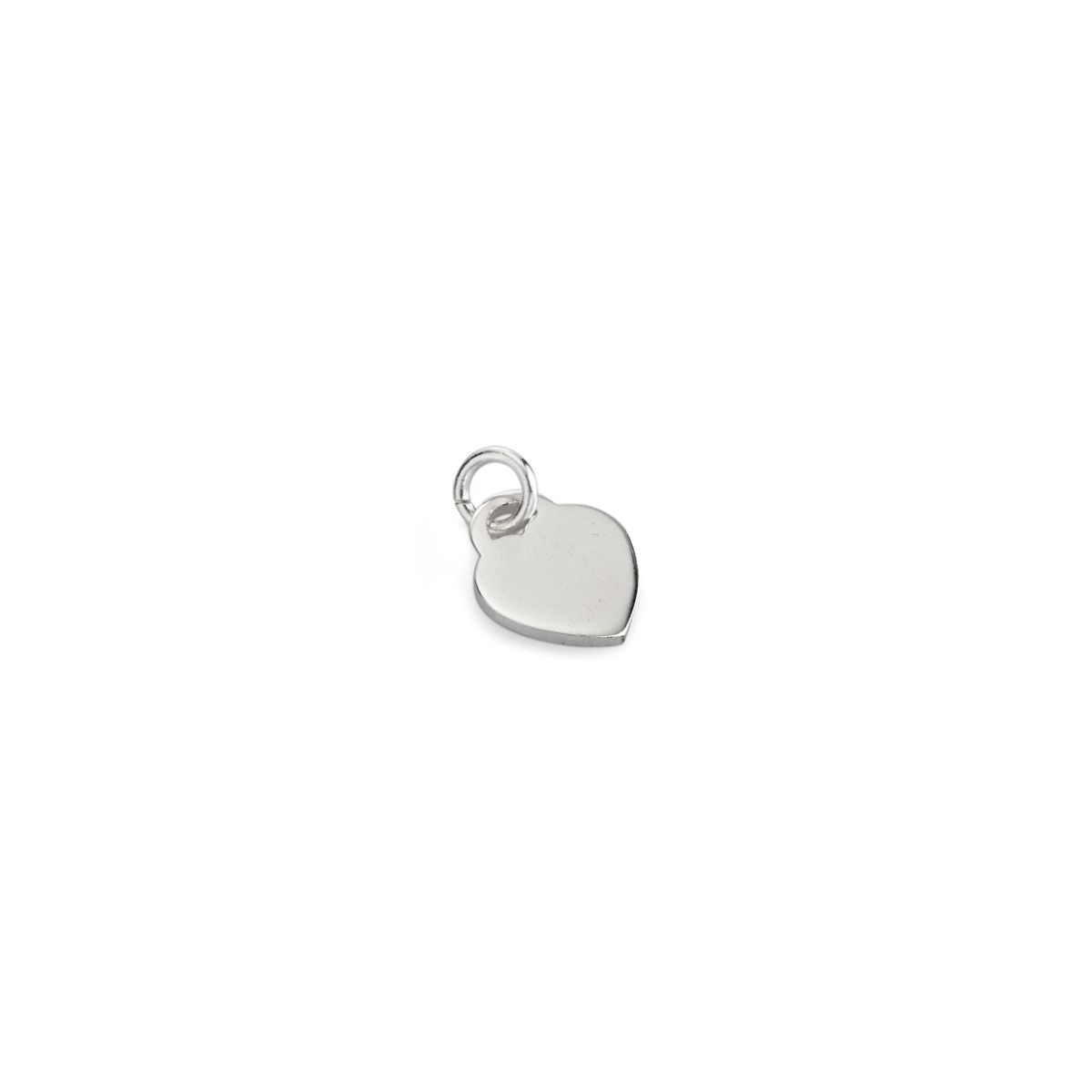 925 Silver Heart Pendant 10mm
