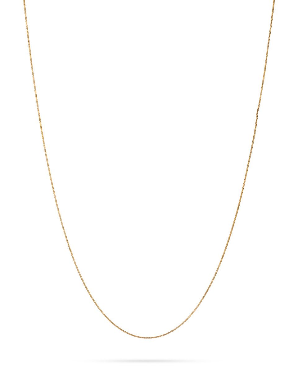 Yellow Gold-Filled Wheat Chain 0.6mm